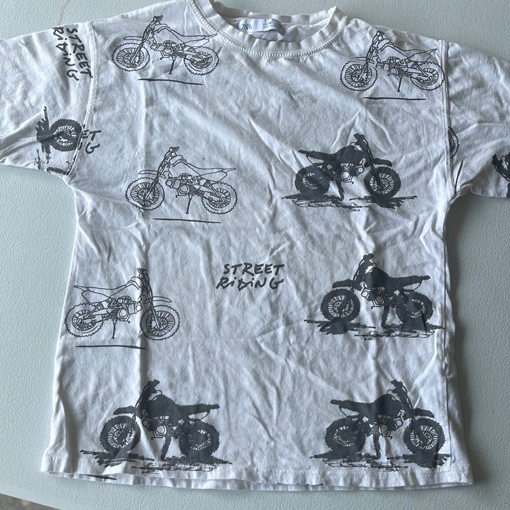 Zara street bike shirt